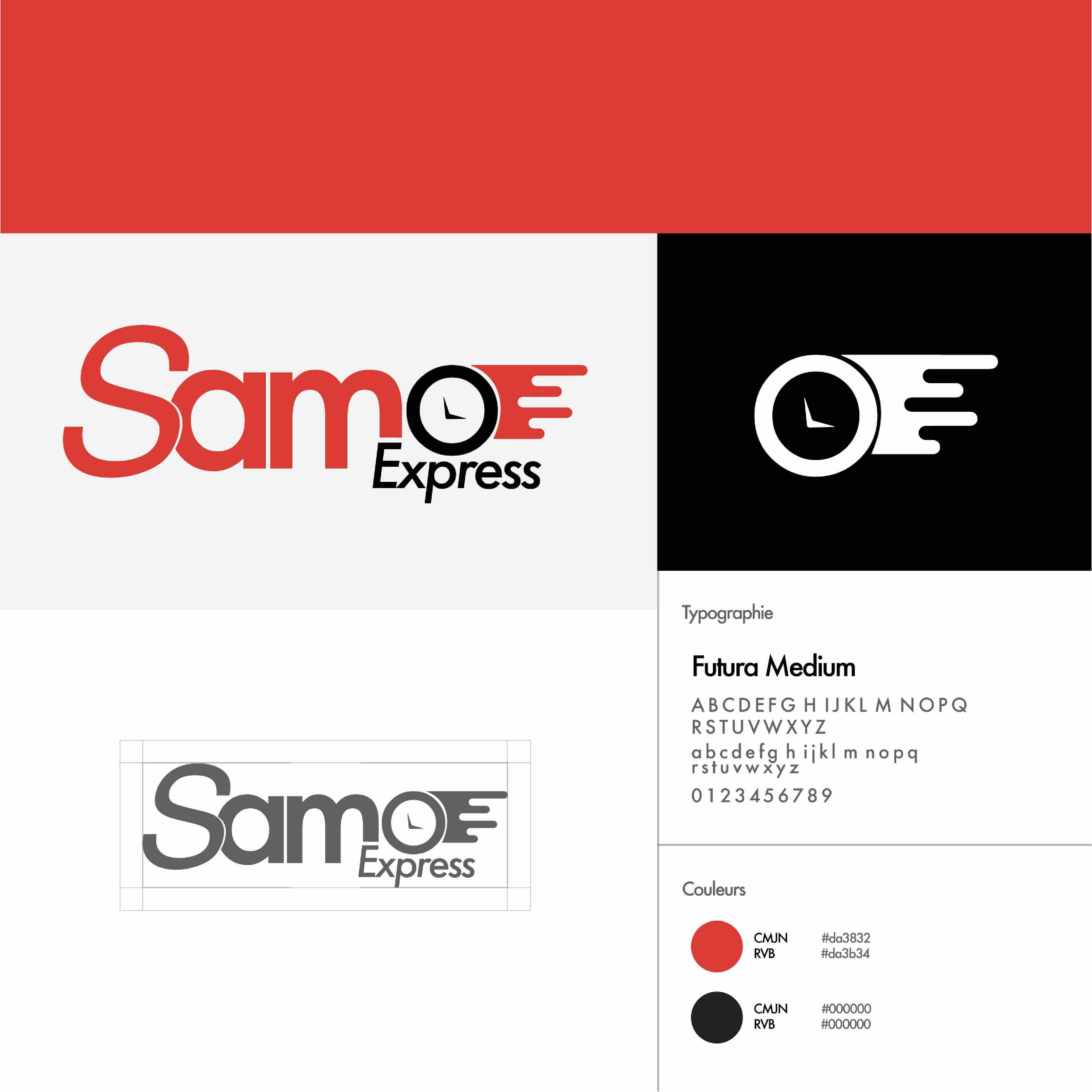 Samo Express - Logo et Identité visuelle